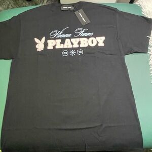 Homme + Femme x Playboy Twisted Bunny Tee – Size XL (Brand New with Tags)